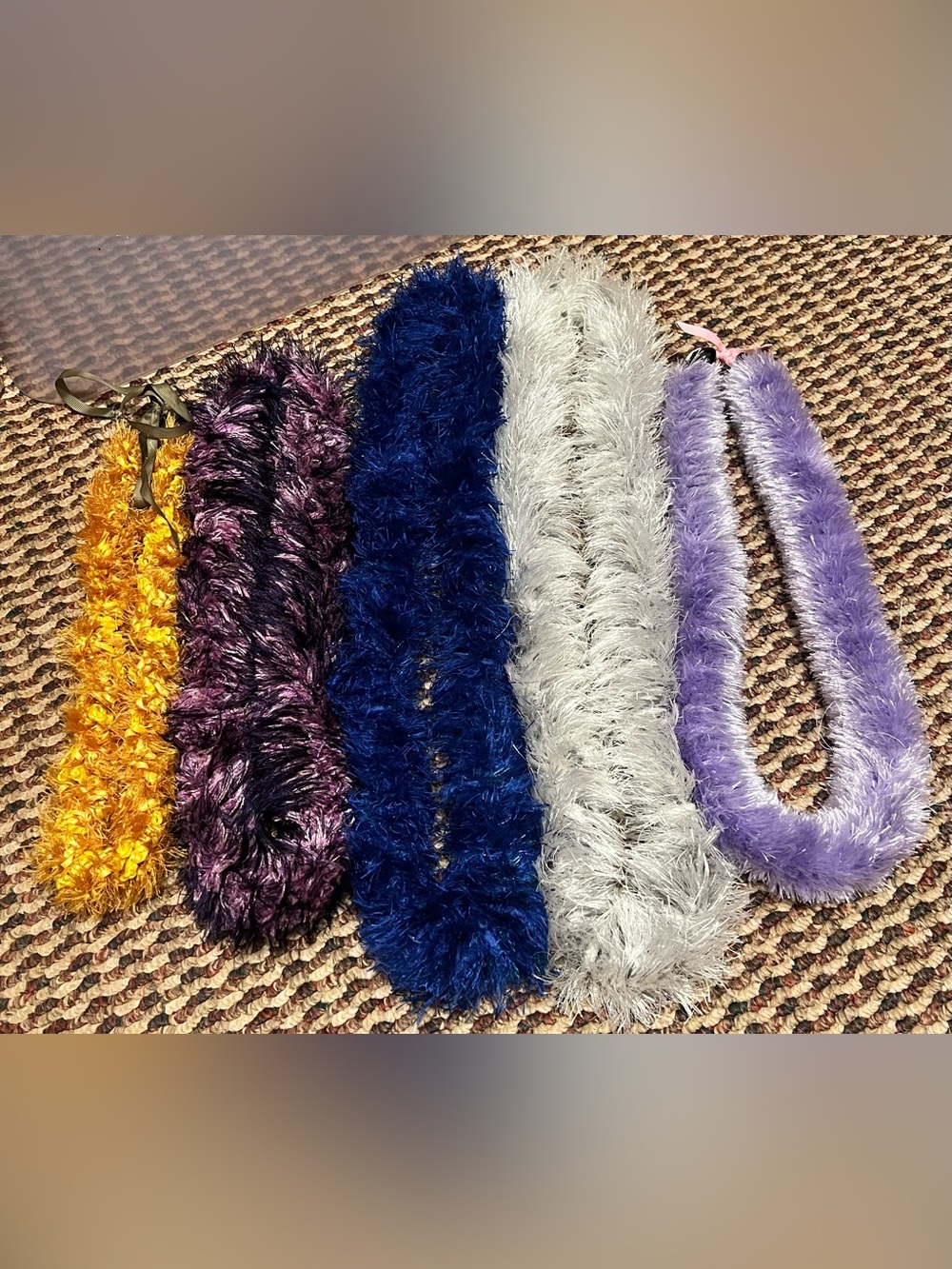 Lot of 5 Eyelash Leis | Handmade in Hawaii